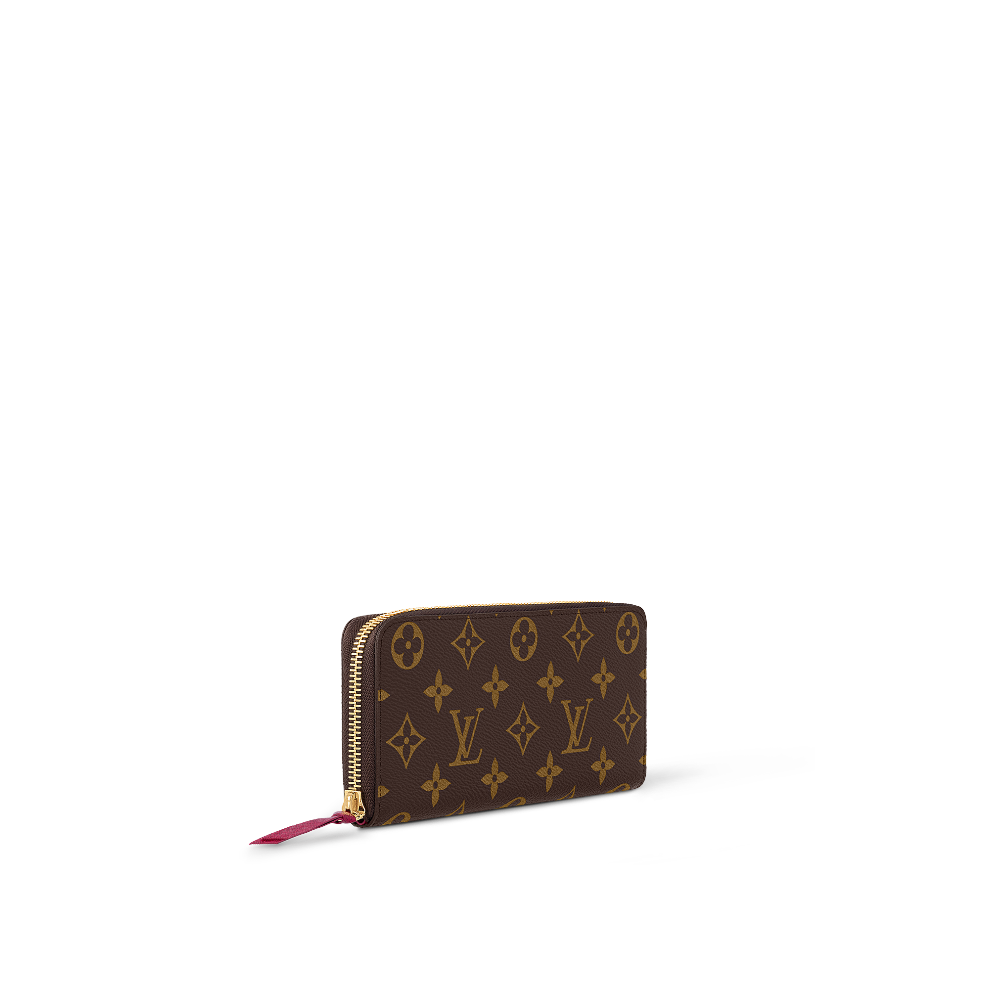 Clemence Wallet in Monogram, Colored Leather Zip | LOUIS VUITTON ®